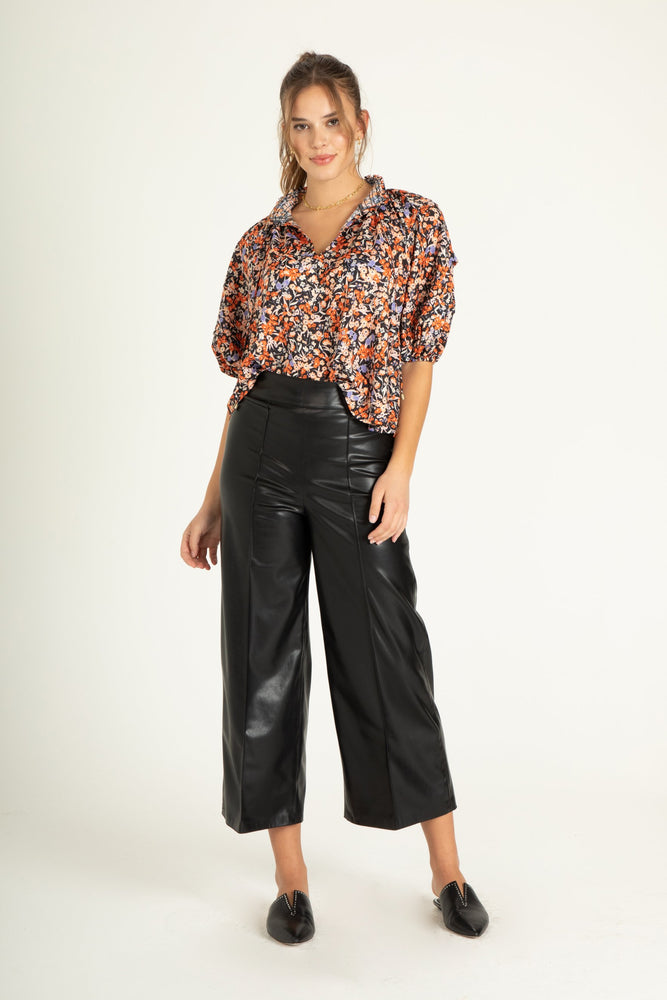 TIKA blouse in Autumn Leaves - Eden Lifestyle