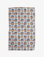 Pumpkin Squares Tea Towel - Eden Lifestyle