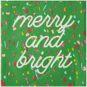 Merry and Bright Napkin - Eden Lifestyle