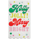 Guest/Dinner Napkin (16ct) - Holly Jolly Merry Bright - Eden Lifestyle