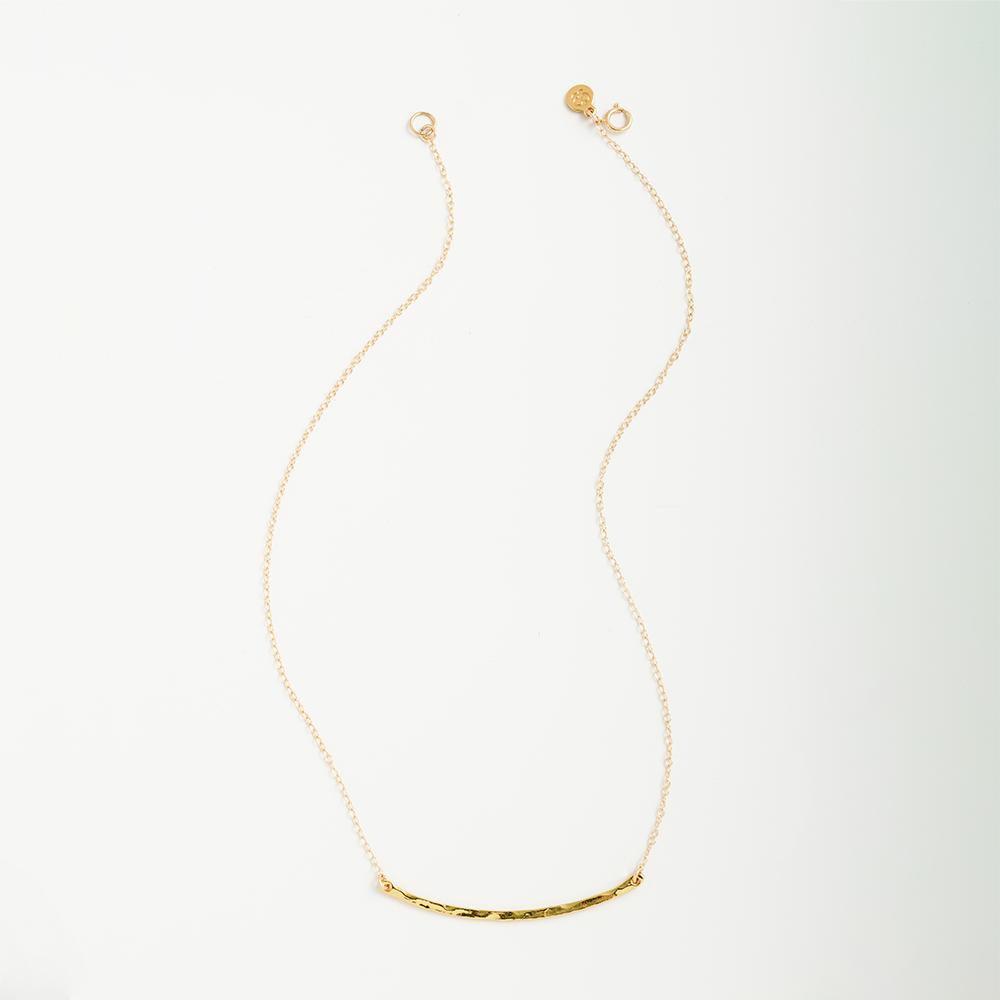 Gorjana, Accessories - Jewelry,  Gorjana Taner Bar Small Necklace - Gold