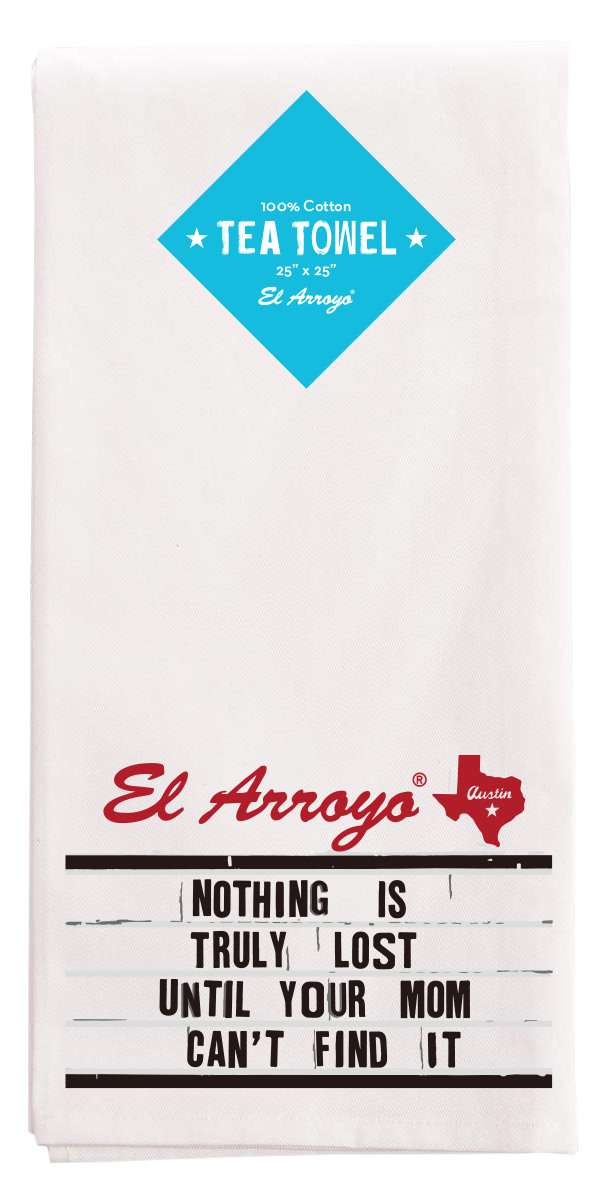 Tea Towel - Truly Lost - Eden Lifestyle