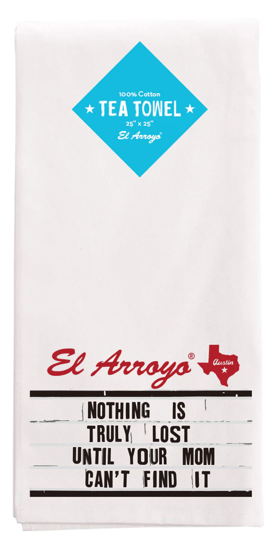 Tea Towel - Truly Lost - Eden Lifestyle