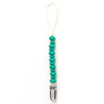 Teal Pacifier Clip - Eden Lifestyle