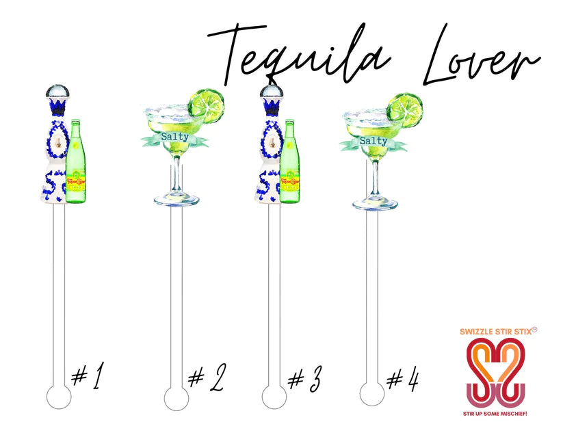 Tequila Lover Swizzle Stir Sticks - Eden Lifestyle