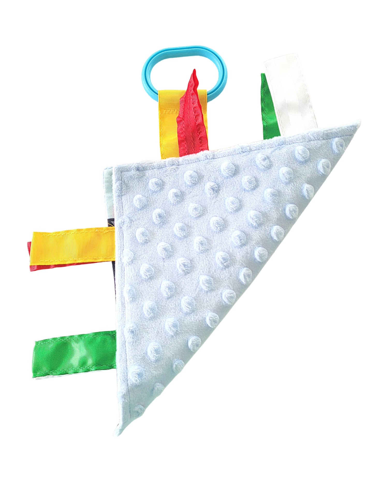 Texas State Baby Crinkle Tag Square 8