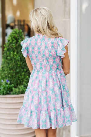 The Reagan Ruched Dress - Eden Lifestyle
