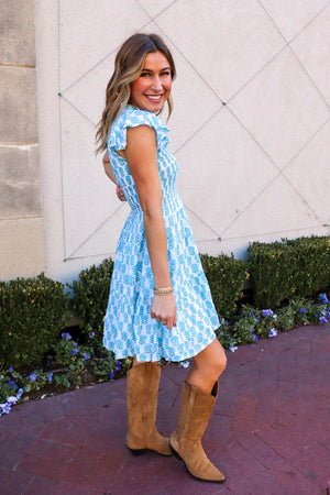 The Rubi Jo Ruched Dress - Eden Lifestyle