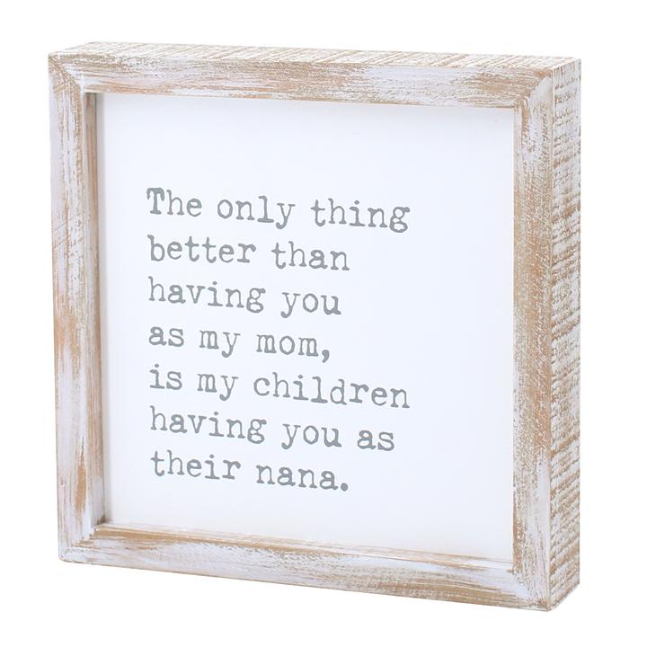 Their Nana Framed Sign - Eden Lifestyle