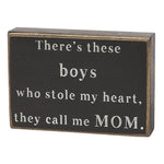 There's These Boys Box Sign - Eden Lifestyle