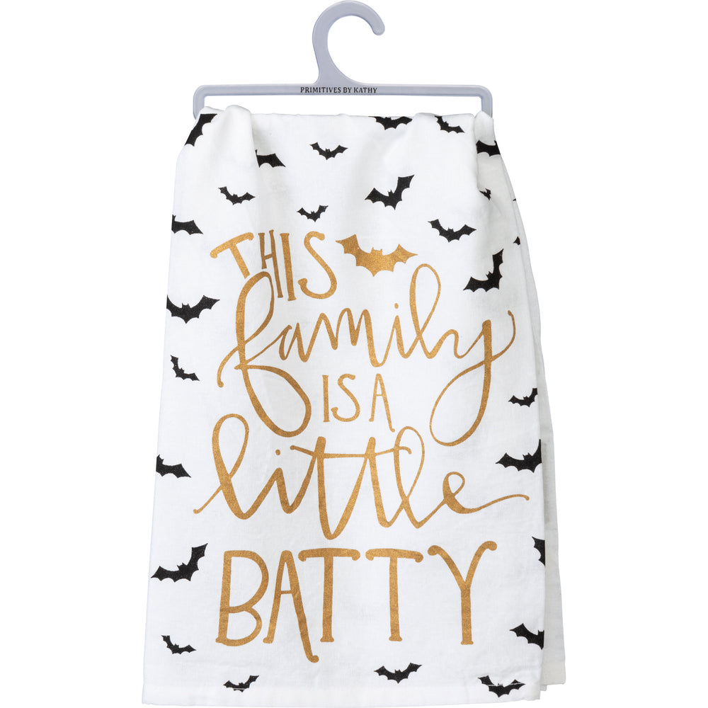 This Family Is A Little Batty Kitchen Towel - Eden Lifestyle
