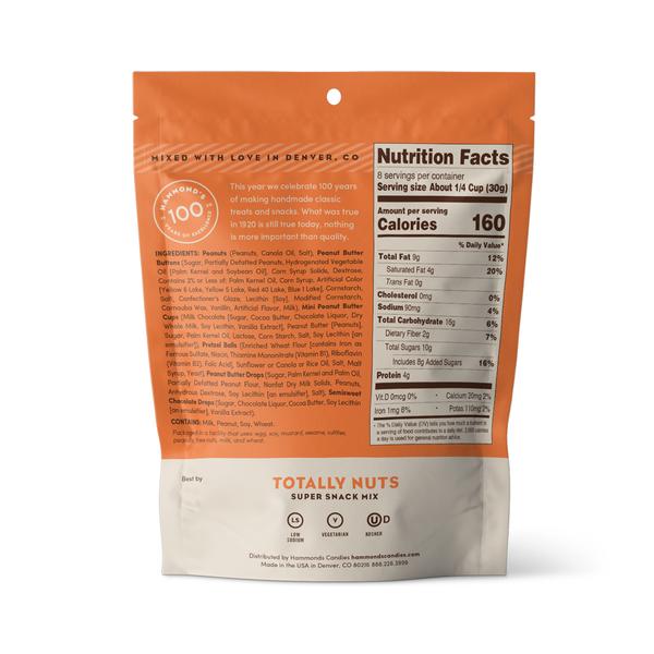 Totally Nuts Snack Bag 8oz - Eden Lifestyle