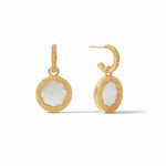 Trieste Coin Hoop & Charm Earring - Eden Lifestyle