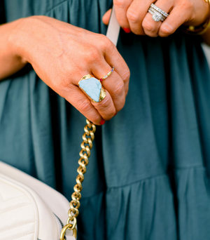 Turquoise Mesa Ring Cuff - Eden Lifestyle