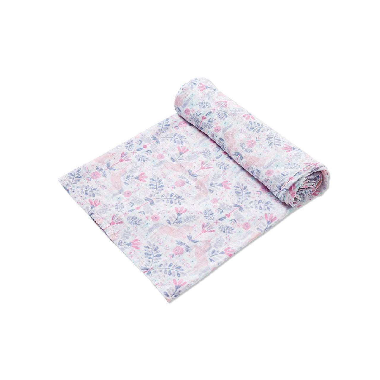 Angel Dear, Baby - Swaddles,  Angel Dear Swaddle Blanket Unicorn Damask