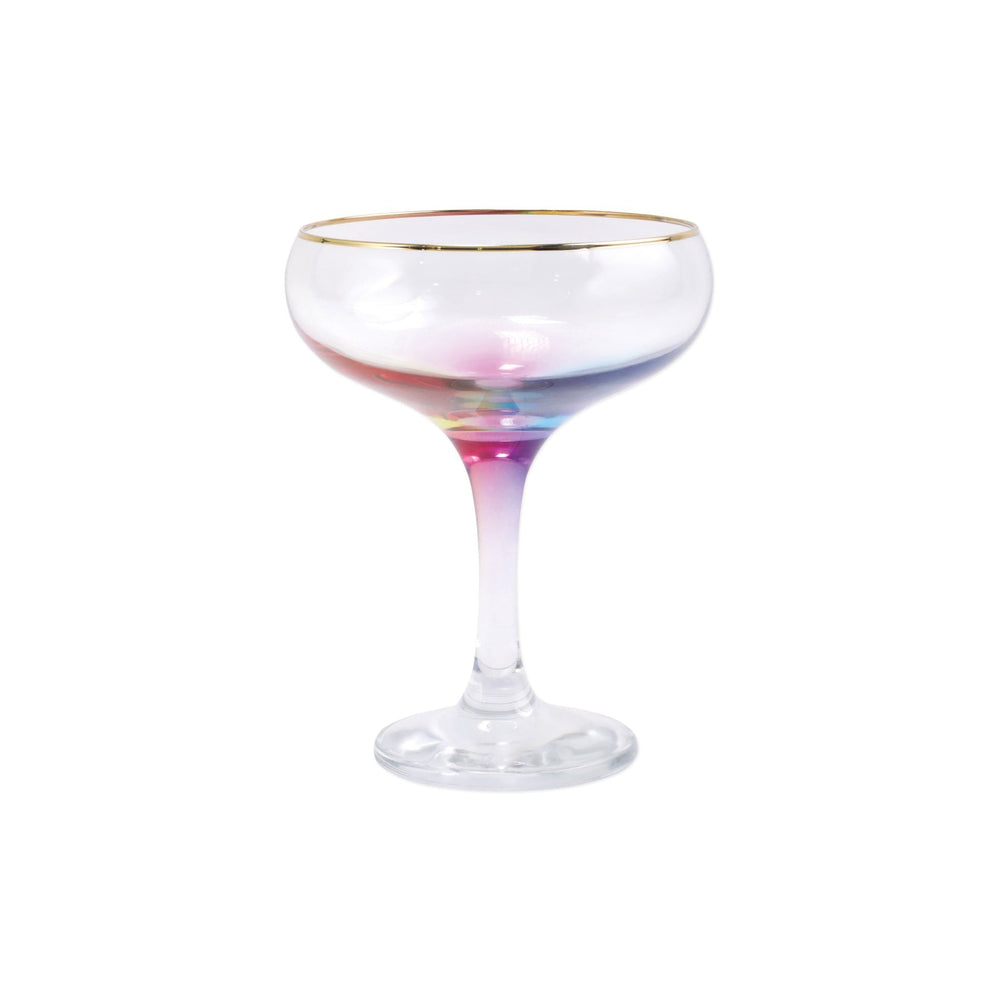 RAINBOW COUPE CHAMPAGNE GLASS - Eden Lifestyle