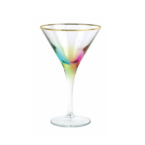 RAINBOW MARTINI GLASS - Eden Lifestyle