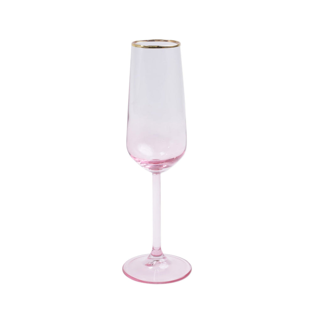 RAINBOW PINK CHAMPAGNE FLUTE - Eden Lifestyle
