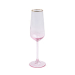 RAINBOW PINK CHAMPAGNE FLUTE - Eden Lifestyle