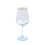 RAINBOW TURQUOISE WINE GLASS - Eden Lifestyle
