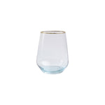 RAINBOW TURQUOISE STEMLESS WINE GLASS - Eden Lifestyle