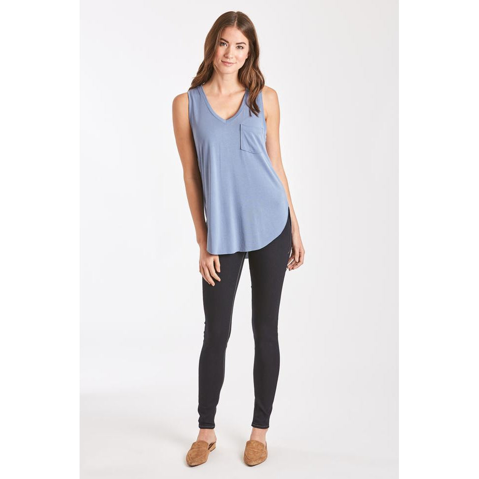 Eden Lifestyle, Women - Shirts & Tops,  Sky Blue Tank