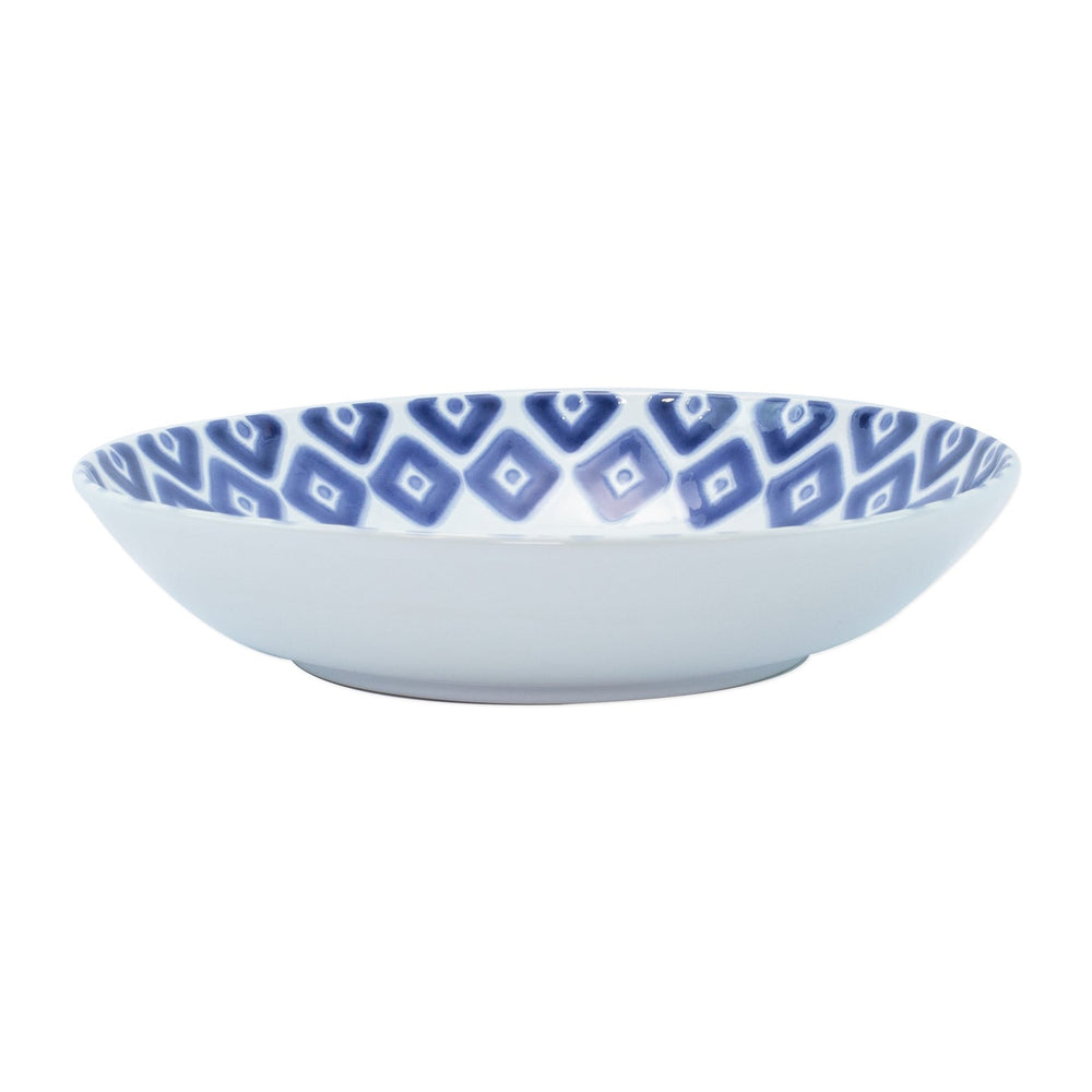 SANTORINI DIAMOND MEDIUM SERVING BOWL - Eden Lifestyle