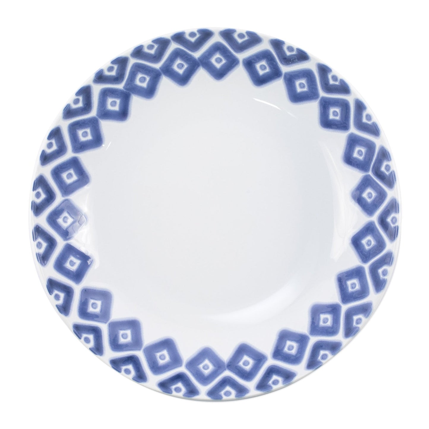 SANTORINI DIAMOND MEDIUM SERVING BOWL - Eden Lifestyle