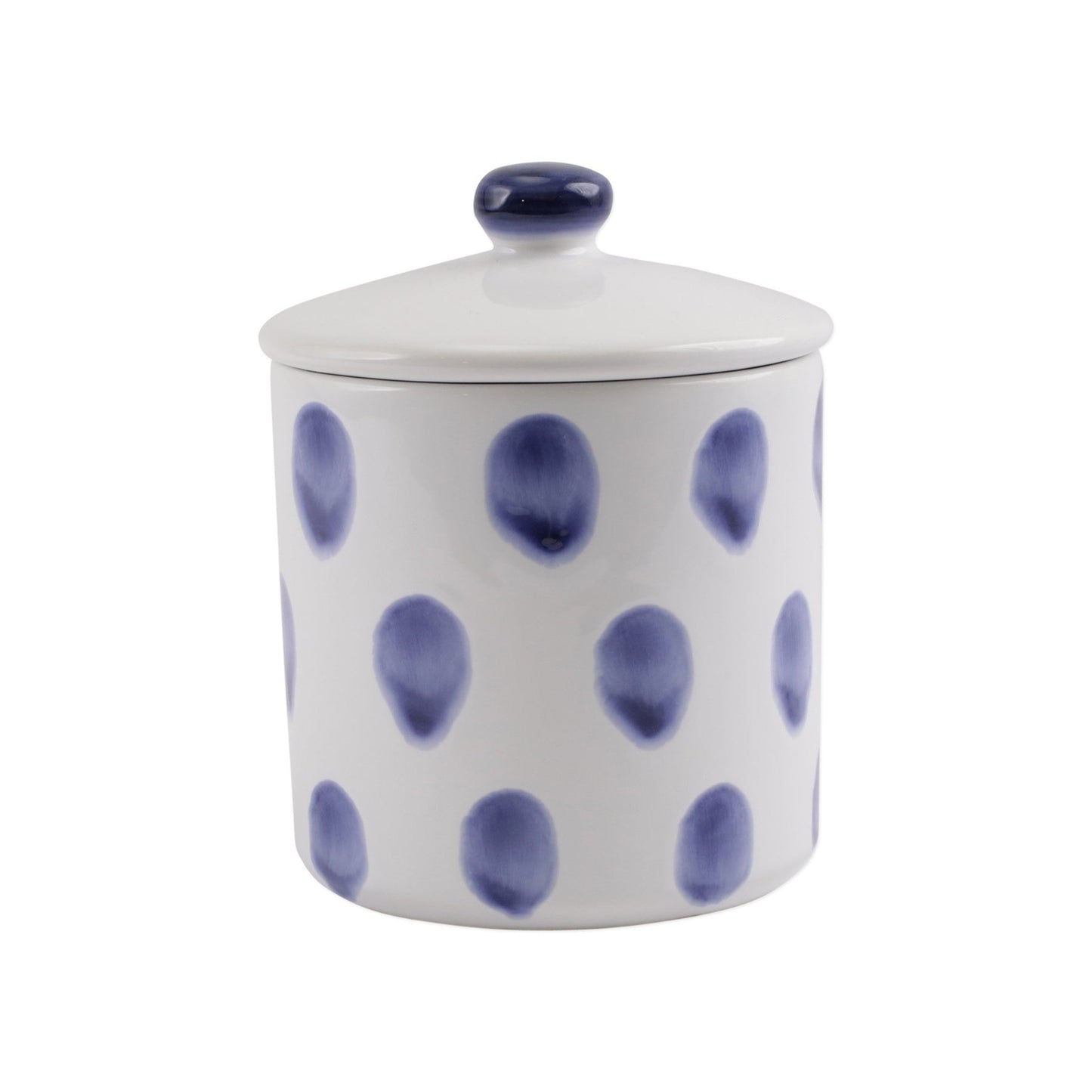 SANTORINI DOT SMALL CANISTER - Eden Lifestyle