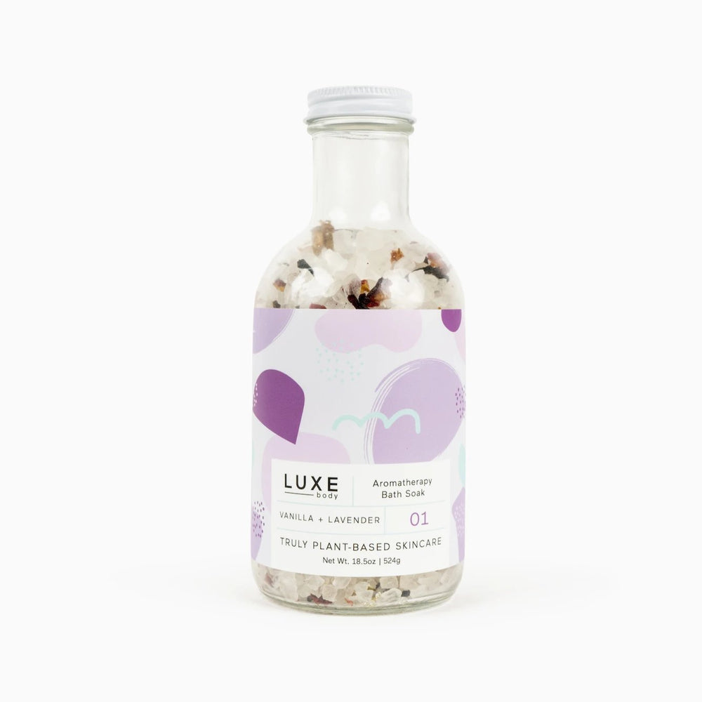 Cait + Co, Gifts - Beauty & Wellness,  Vanilla + Lavender Aromatherapy Bath Salt Soak