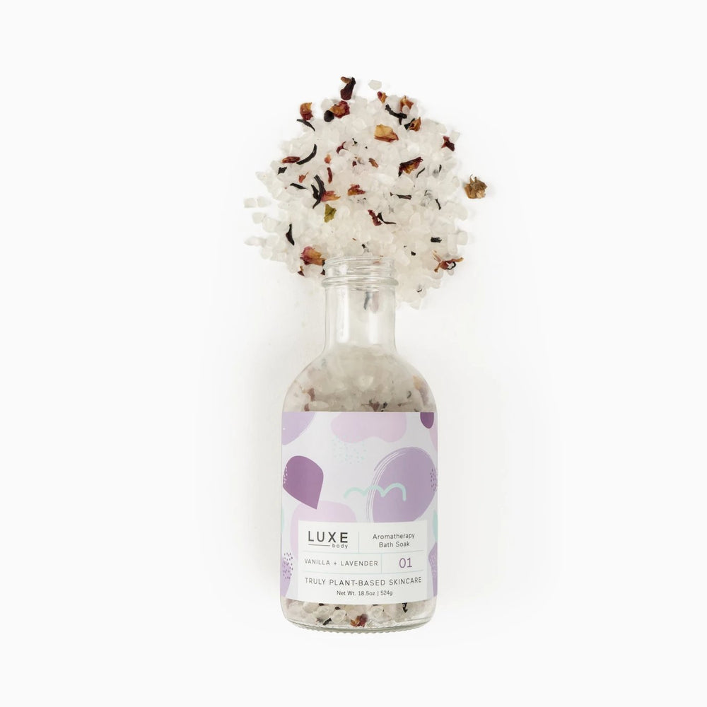 Cait + Co, Gifts - Beauty & Wellness,  Vanilla + Lavender Aromatherapy Bath Salt Soak