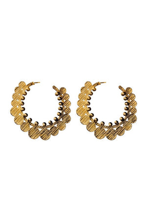 Eden Lifestyle, Accessories - Jewelry,  Vida Earrings - Gold