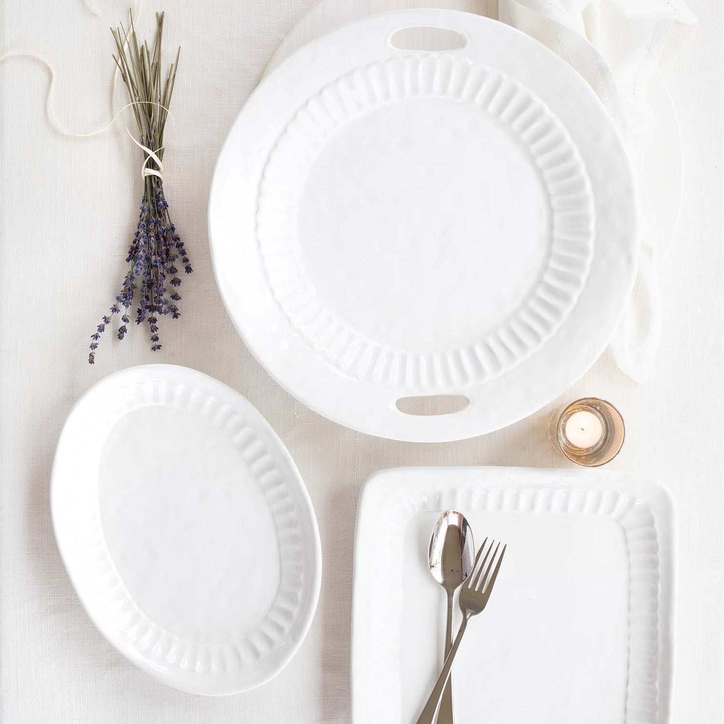 PIETRA SERENA SEMPRE AMORE SMALL OVAL PLATE - Eden Lifestyle
