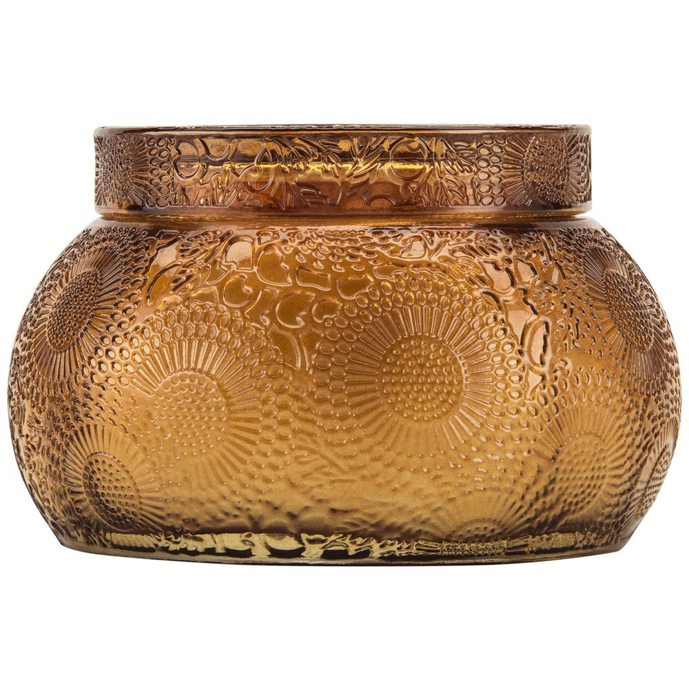 Voluspa, Home - Candles,  Voluspa - Baltic Amber - Embossed Glass Chawan Bowl