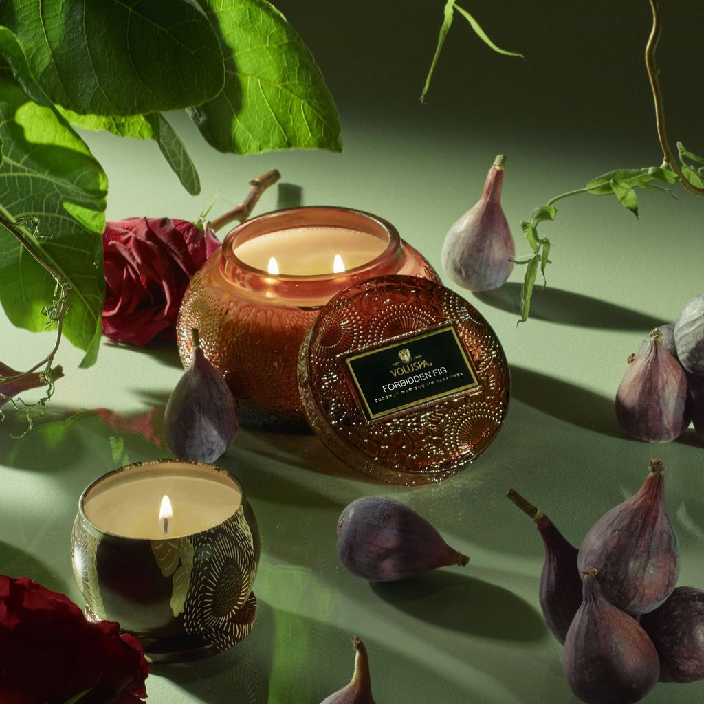 Voluspa - Forbidden Fig - Chawan Bowl Candle - Eden Lifestyle