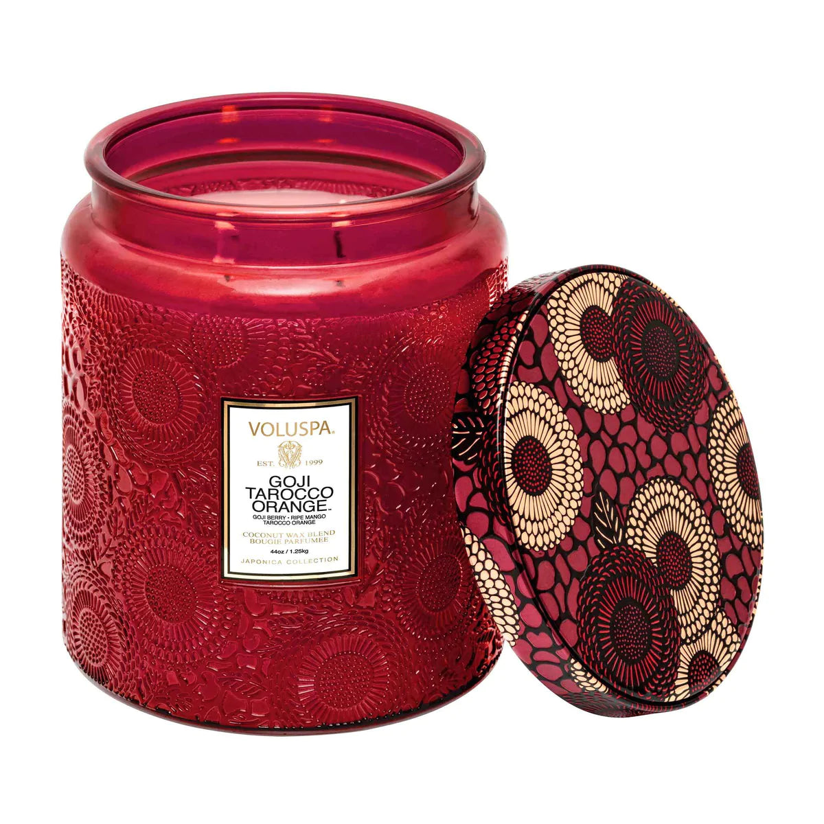 Voluspa - Goji Tarocco Orange - Luxe Jar Candle - Eden Lifestyle