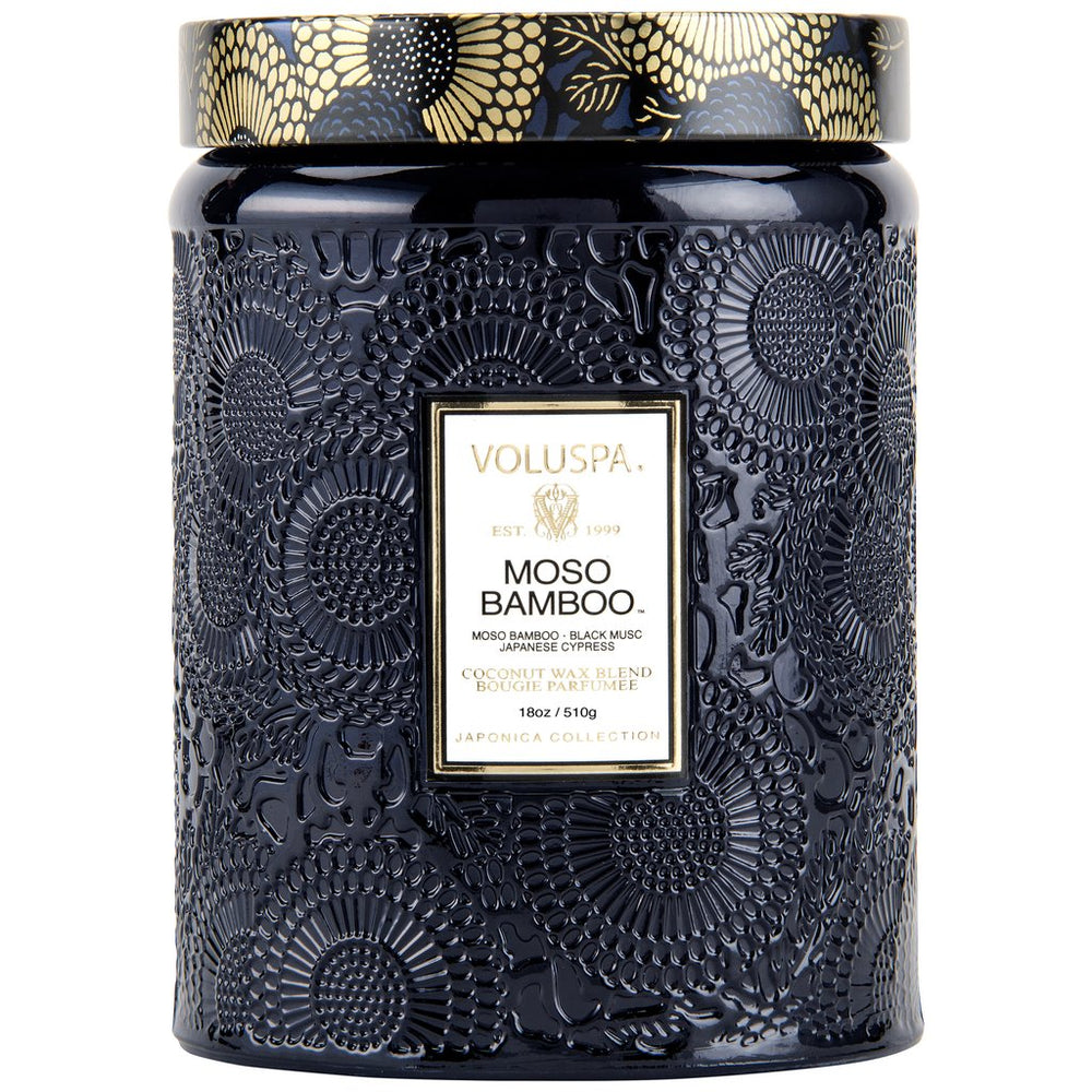 Voluspa, Home - Candles,  Voluspa - Moso Bamboo - Large Jar Candle