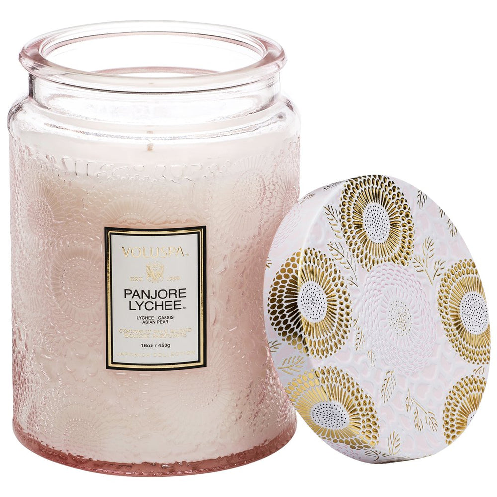 Voluspa, Home - Candles,  Voluspa - Panjori Lychee - Large Jar Candle