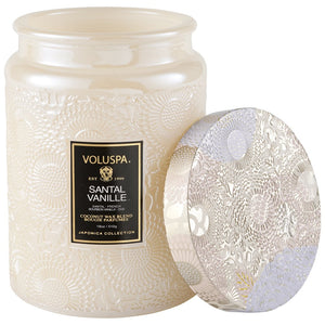 Voluspa, Home - Candles,  Voluspa - Santal Vanille - Large Jar Candle
