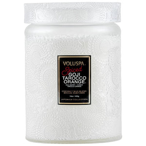 Voluspa, Home - Candles,  Voluspa - Spiced Goji Tarocco Orange - Large Jar Candle