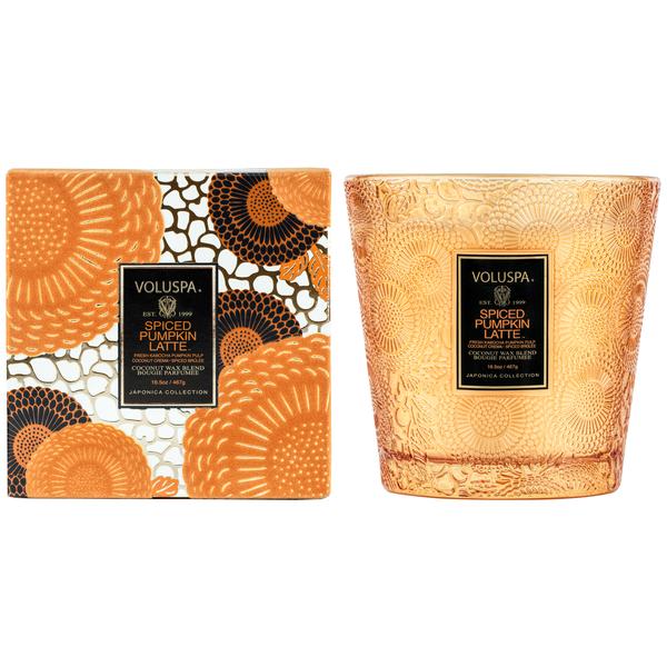 Voluspa, Home - Candles,  Voluspa - Spiced Pumpkin Latte 2 Wick Hearth Candle