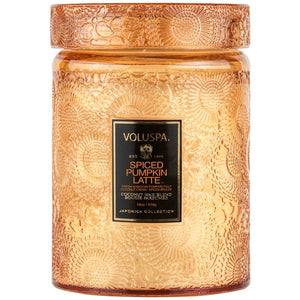 Voluspa, Home - Candles,  Voluspa - Spiced Pumpkin Latte - Large Jar Candle