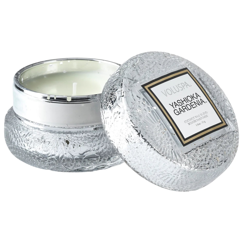 Voluspa - Yashioka Gardenia - Macaron Candle - Eden Lifestyle