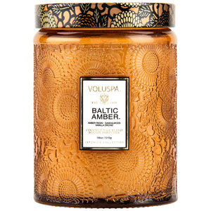 Voluspa, Home - Candles,  Voluspa - Baltic Amber - Large Jar Candle