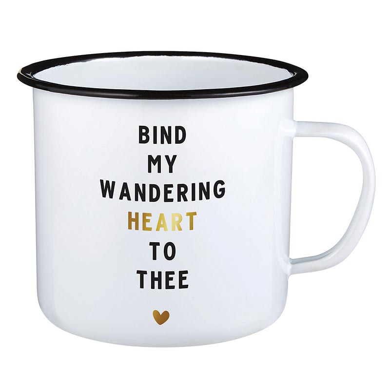 Eden Lifestyle Boutique, Home - Drinkware,  Wandering Heart Enamel Mug