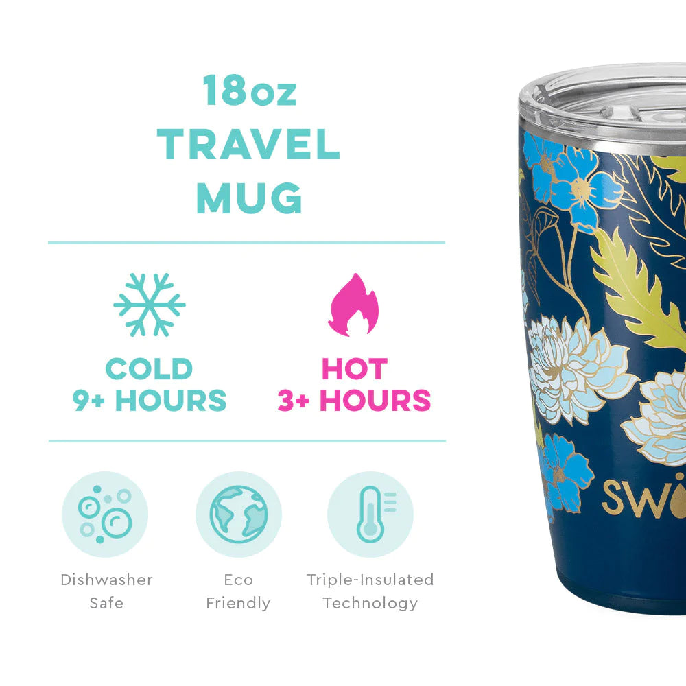 Water Lily Travel Mug (18oz) - Eden Lifestyle