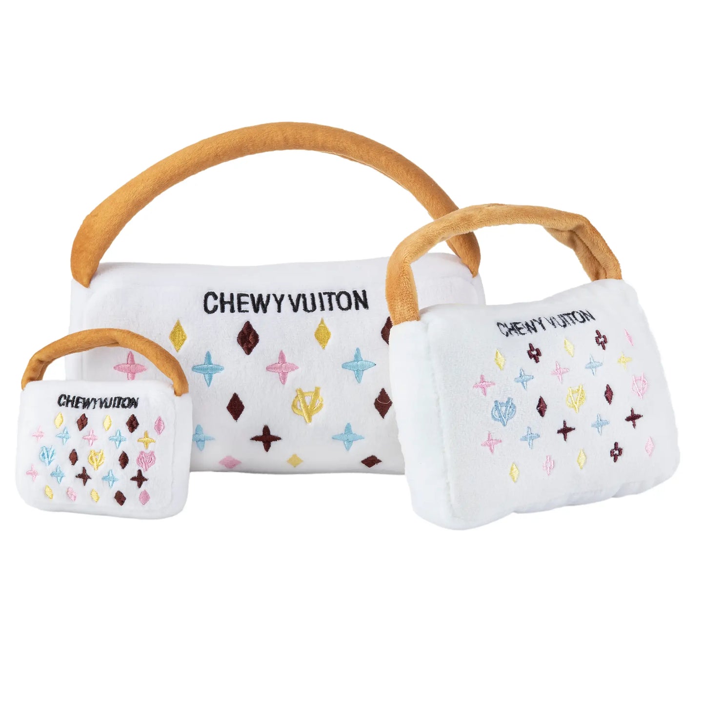 White Chewy Vuiton Purses - Eden Lifestyle