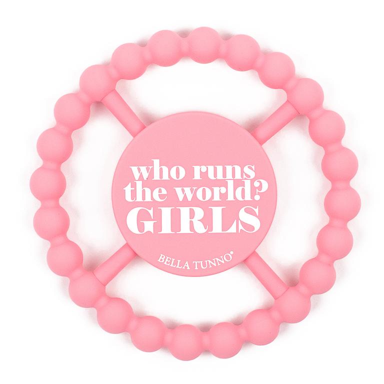 Who Runs the World Happy Teether - Eden Lifestyle