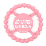 Who Runs the World Happy Teether - Eden Lifestyle