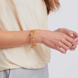 Julie Vos Windsor Pave Bangle - Eden Lifestyle
